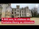 VIDÉO. Expositions, murder party, visites nocturnes... Le château de Fontaine-Henry se réinvente