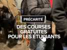 Précarité : Des courses gratuites pour les étudiants