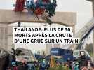 L'effondrement d'une grue en Thaïlande fait plusieurs morts