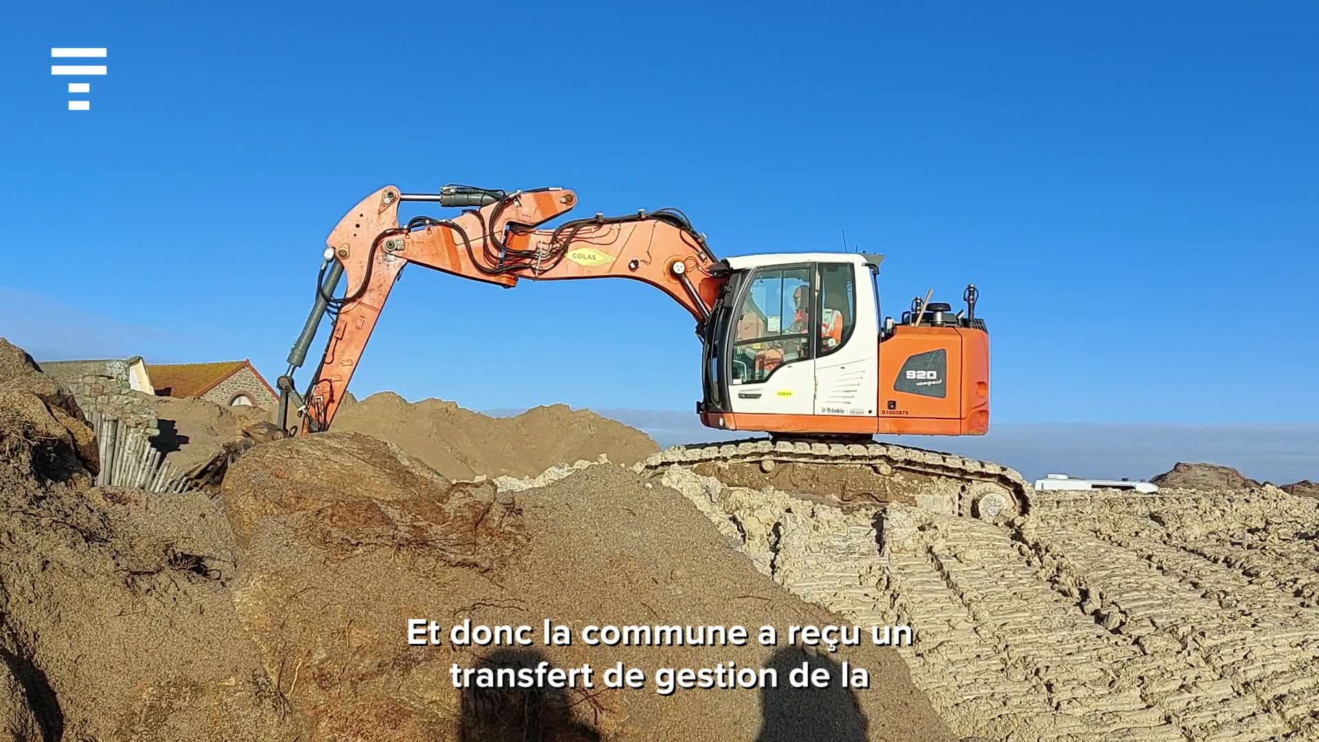 « Ce n'est pas intuitif de casser un mur pour mettre une dune » : à Gâvres, un grand chantier pour lutter contre la submersion marine [Vidéo]