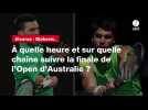 VIDÉO. Alcaraz - Djokovic. À quelle heure et sur quelle chaîne suivre la finale de l'Open d'Australie ?