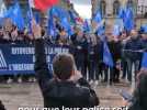 Manifestation - Quelque 400 participants à la mobilisation citoyenne du syndicat Alliance police nationale à Orléans