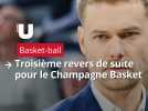 Vincent Dumestre analyse la défaite du Champagne Basket à Denain