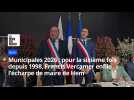 Pour la sixième fois depuis 1998, Francis Vercamer enfile l'écharpe de maire de Hem