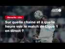 VIDÉO. Marseille - Lille : sur quelle chaîne et à quelle heure voir le match de Ligue 1 en direct ?