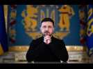 Zelensky affirme que son armée est en reconquête et déplore l'attitude des Etats-Unis