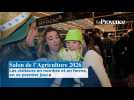 Salon de l'Agriculture 2026 : Les visiteurs en nombre et en forme, en ce premier jour