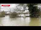 VIDÉO. Inondations : en Anjou, un petit hameau coupé du monde par la crue de la Loire et du Louet