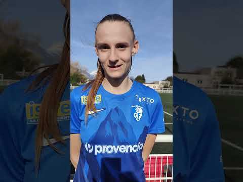 Mélanie Chabrier après GF38 - Rodez