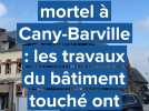 Cany-Barville : un an et demi après un drame routier, les travaux du bâtiment touché ont commencé