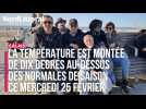 CALAIS | Plage bondée, glaces et ambiance d'été en plein hiver sur la côte d'Opale : un 25 février exceptionnel !