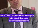 Renaud Michel, directeur d'OHS Lorraine et nouveau patron, dès lundi, de l'AMAPA