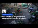 Une trentaine d'agriculteurs manifestent à Saint-Amand-les-Eaux
