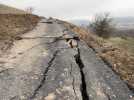 Aveyron : un glissement de terrain emporte la seule route qui permet d'accéder à ce hameau