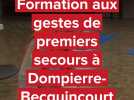 Familles rurales de Dompierre-Becquincourt forment les habitants aux gestes de premiers secours