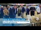 Salon de l'agriculture 2026 : Gabriel Attal est venu échanger avec les agriculteurs