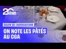 Beaucoup de pâtés et des médailles... On est devenu juré au concours général agricole