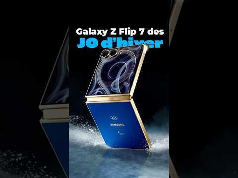 Le smartphone Samsung ultra rare spécialement conçu pour les JO d’hiver #samsung #jo #shorts