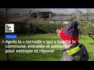 Après la « tornade » qui a touché Cousolre, entraide et solidarité pour nettoyer et réparer