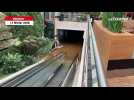 VIDÉO. Inondations : les eaux ont aussi envahi les escalators de cet hypermarché de Maine-et-Loire