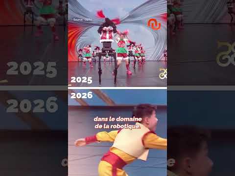 Des robots humanoïdes au spectacle le plus regardé du monde #shorts