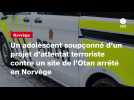 VIDEO. Un adolescent soupçonné d'un projet d'attentat terroriste contre un site de l'Otan arrêté en Norvège
