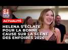Helena s'éclate pour la bonne cause sur la scène des Enfoirés 2026