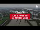 VIDEO. Les 5 infos France du 23 février 2026