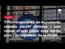 VIDEO. Téléchargements de documents classés secret défense : une relaxe et une peine avec sursis pour l'ex-ingénieur de la DGSE (1)