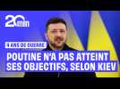 4 ans de guerre en Ukraine : Zelensky affirme que Poutine n'a pas atteint ses objectifs de guerre