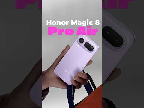 Le Honor Magic 8 Pro Air est meilleur que l'iPhone 17 Air ? #honor #apple #magic8proair #shorts