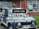 Aventure : Axel et Théo se lancent dans une course en 4L