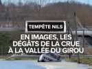 Tempête Nils : Les dégâts de la crue dans la vallée du Girou