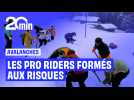 Les pro riders aussi se forment aux risques d'avalanches
