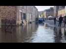 VIDÉO. Inondations à Pont-Réan : habitants et commerçants se retrouvent les pieds dans l'eau et évacuent