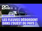Tempête Pedro : Bordeaux, Angers, Libourne... De nouvelles inondations dans l'ouest de la France