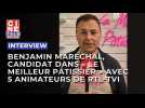 Benjamin Maréchal, candidat dans « Le meilleur pâtissier », avec 5 animateurs de RTL-TVI