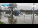 VIDÉO. Le stade de Saint-Sébastien sous l'eau près de Nantes