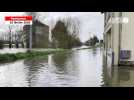 VIDÉO. À Pontorson, les inondations ont pris de l'ampleur