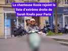 La chanteuse Koxie rejoint la liste d'extrême droite de Sarah Knafo pour Paris