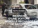 Incendie d'une voiture après le recharge de batterie à Villeneuve-sur-Lot