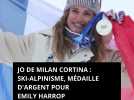 Ski-alpinisme, médaille d'argent pour Emily Harrop