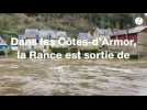 VIDÉO. Dans les Côtes-d'Armor, la Rance est sortie de son lit