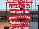 Un parfum de Danse avec les stars sur le parquet du gymnase de Roisel avec Christophe Licata