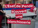 Création d'un sevice de blanchisserie à l'Esat de Pendé