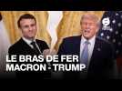VIDÉO. Comment Emmanuel Macron a durci le ton face à Donald Trump