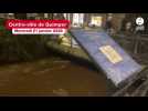 VIDÉO. Inondations Quimper