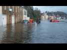 Inondation : le centre-ville de Quimperlé inaccessible, des évacuations en cours