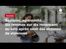 VIDEO. Sexisme, agressivité... Six femmes sur dix renoncent au vélo après avoir été victimes de violences