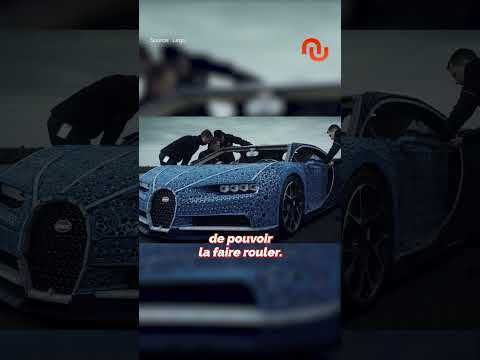 Cette Bugatti construite en Lego peut-elle rouler ?! #shorts